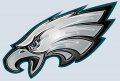 Philadelphia Eagles Plastic Effect Logo Sticker Heat Transfer