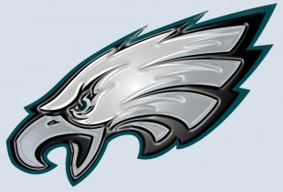 Philadelphia Eagles Plastic Effect Logo decal sticker