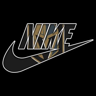 Vegas Golden Knights Nike logo Sticker Heat Transfer