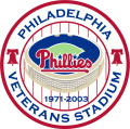 Philadelphia Phillies 2003 Stadium Logo Sticker Heat Transfer