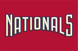 Washington Nationals 2005-2010 Wordmark Logo decal sticker
