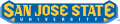 San Jose State Spartans 2000-2012 Wordmark Logo decal sticker