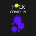 Covid19-18 Logo Sticker Heat Transfer