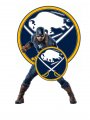 Buffalo Sabres Captain America Logo decal sticker