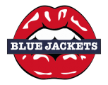 Columbus Blue Jackets Lips Logo Sticker Heat Transfer