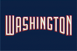 Washington Nationals 2005-2008 Wordmark Logo decal sticker