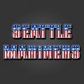 Seattle Mariners American Captain Logo Sticker Heat Transfer