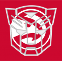 Autobots Atlanta Hawks logo decal sticker