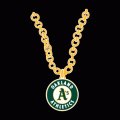 Oakland Athletics Necklace logo decal sticker