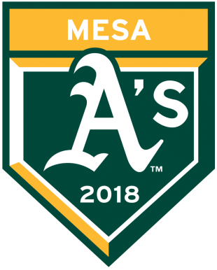Oakland Athletics 2018 Event Logo decal sticker