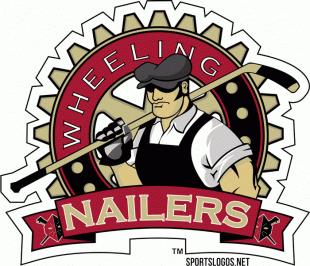 Wheeling Nailers 2003 04-2010 11 Alternate Logo decal sticker