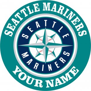 Seattle Mariners Customized Logo decal sticker