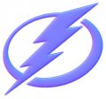 Tampa Bay Lightning Colorful Embossed Logo Sticker Heat Transfer