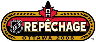 NHL Draft 2007-2008 Alt. Language Logo decal sticker