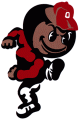 Ohio State Buckeyes 1981-1994 Mascot Logo Sticker Heat Transfer