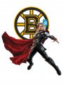 Boston Bruins Thor Logo Sticker Heat Transfer