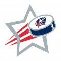 Columbus Blue Jackets Hockey Goal Star logo Sticker Heat Transfer