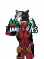 Minnesota Timberwolves Deadpool Logo Sticker Heat Transfer