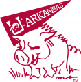 Arkansas Razorbacks 1969-1974 Mascot Logo decal sticker
