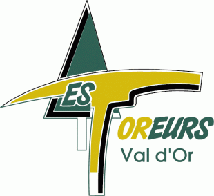 Val-d\'Or Foreurs 1993 94-2004 05 Primary Logo Sticker Heat Transfer