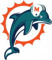 Miami Dolphins 1997-2012 Primary Logo decal sticker