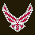 Airforce Houston Rockets Logo decal sticker