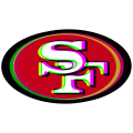 Phantom San Francisco 49ers logo decal sticker