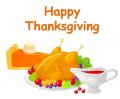 Thanksgiving Day Logo 36 Sticker Heat Transfer