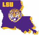 LSU Tigers 1977-1979 Alternate Logo Sticker Heat Transfer