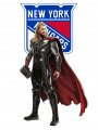 New York Rangers Thor Logo Sticker Heat Transfer