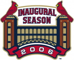 St.Louis Cardinals 2006 Stadium Logo Sticker Heat Transfer