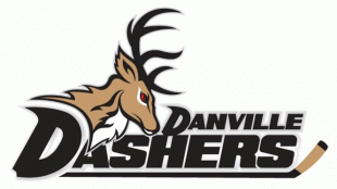 Danville Dashers 2011 12-2013 14 Primary Logo Sticker Heat Transfer