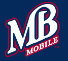 Mobile BayBears 1997-2009 Cap Logo 2 decal sticker