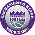 Sacramento Kings custom Customized Logo Sticker Heat Transfer