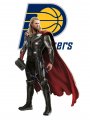 Indiana Pacers Thor Logo Sticker Heat Transfer