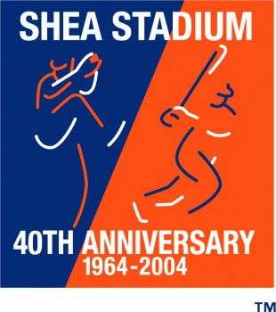 New York Mets 2004 Stadium Logo Sticker Heat Transfer
