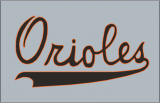 Baltimore Orioles 1954 Jersey Logo 01 decal sticker