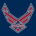 Airforce Atlanta Braves Logo Sticker Heat Transfer