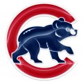 Chicago Cubs Crystal Logo Sticker Heat Transfer