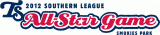 All-Star Game 2012 Wordmark Logo decal sticker