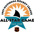 NHL All-Star Game 1996-1997 Logo Sticker Heat Transfer