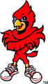 Louisville Cardinals 2001-2012 Mascot Logo Sticker Heat Transfer