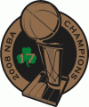 Boston Celtics 2008 09 Champion Logo decal sticker