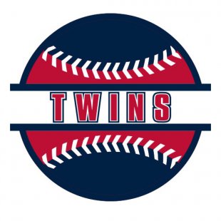 Baseball Minnesota Twins Logo Sticker Heat Transfer