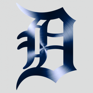 Detroit Tigers Stainless steel logo decal sticker