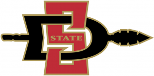 San Diego State Aztecs 2002-2012 Primary Logo decal sticker