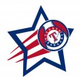 Texas Rangers Baseball Goal Star logo decal sticker