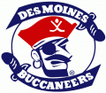 Des Moines Buccaneers 2011 12-Pres Primary Logo decal sticker