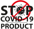 Covid19-08 Logo decal sticker