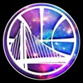 Galaxy Golden State Warriors Logo decal sticker